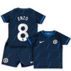 Conjunto (Camiseta+Pantalón Corto) Chelsea Enzo 8 Segunda Equipación 23-24 - Niño